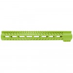 AR-15 M-LOK  Super Slim Free Float Handguard - Cerakote Zombie Green (OPTIONS AVAILABLE)